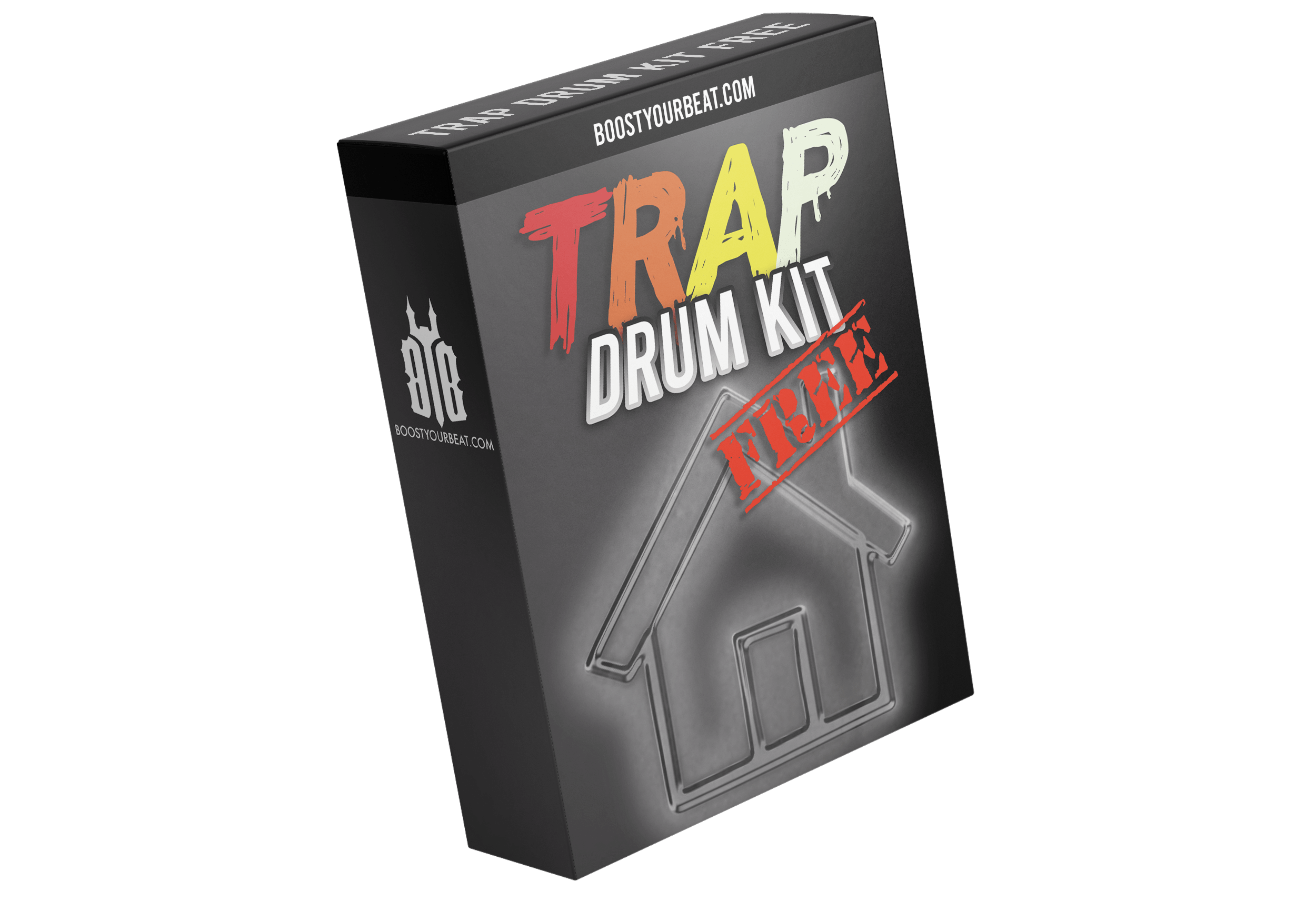 free trap kits with long and short drums